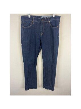 Volcom Solver Modern Straight Jeans Dark Wash Denim Mens 33X31 A19316R7